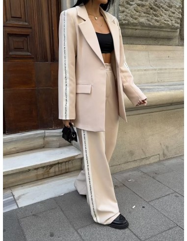 Tailleur chills beige store