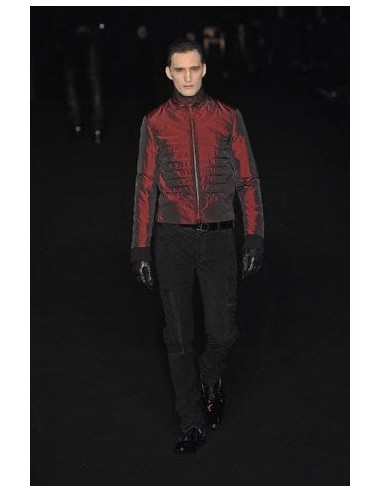 Dior Homme Napoleon Red Military Light Jacket FW 2008 - M livraison gratuite