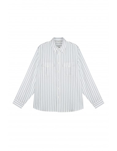 Stripe Pocket Shirts Paris Déstockage Promo