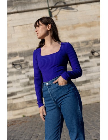 Le sous-pull carré Bleu électrique Toutes les collections ici