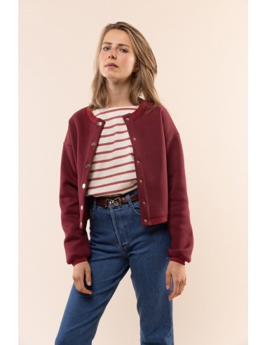 Cardigan Burgundy À commander